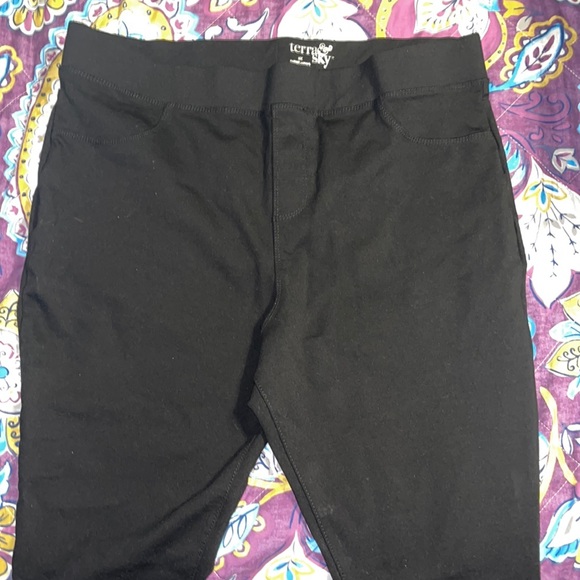 Black Pull on Pants - Picture 1 of 4